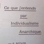 Ce que j'entends par individualisme anarchique